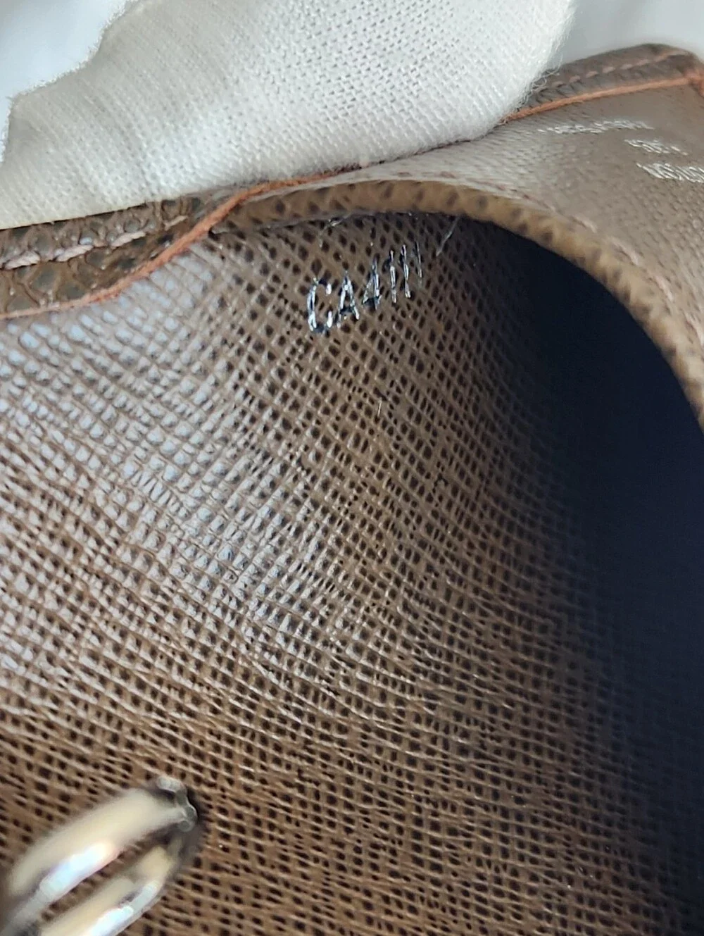 Louis Vuitton Taiga Small Agenda PM Cover Brown Leather